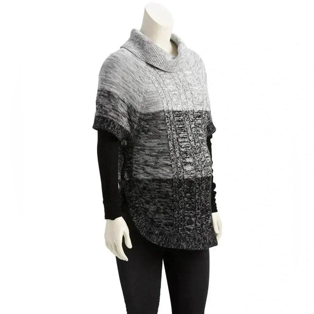 Maternity Women’s Small OLD NAVY Gray Short-Sleeve Knit Pull-Over Top